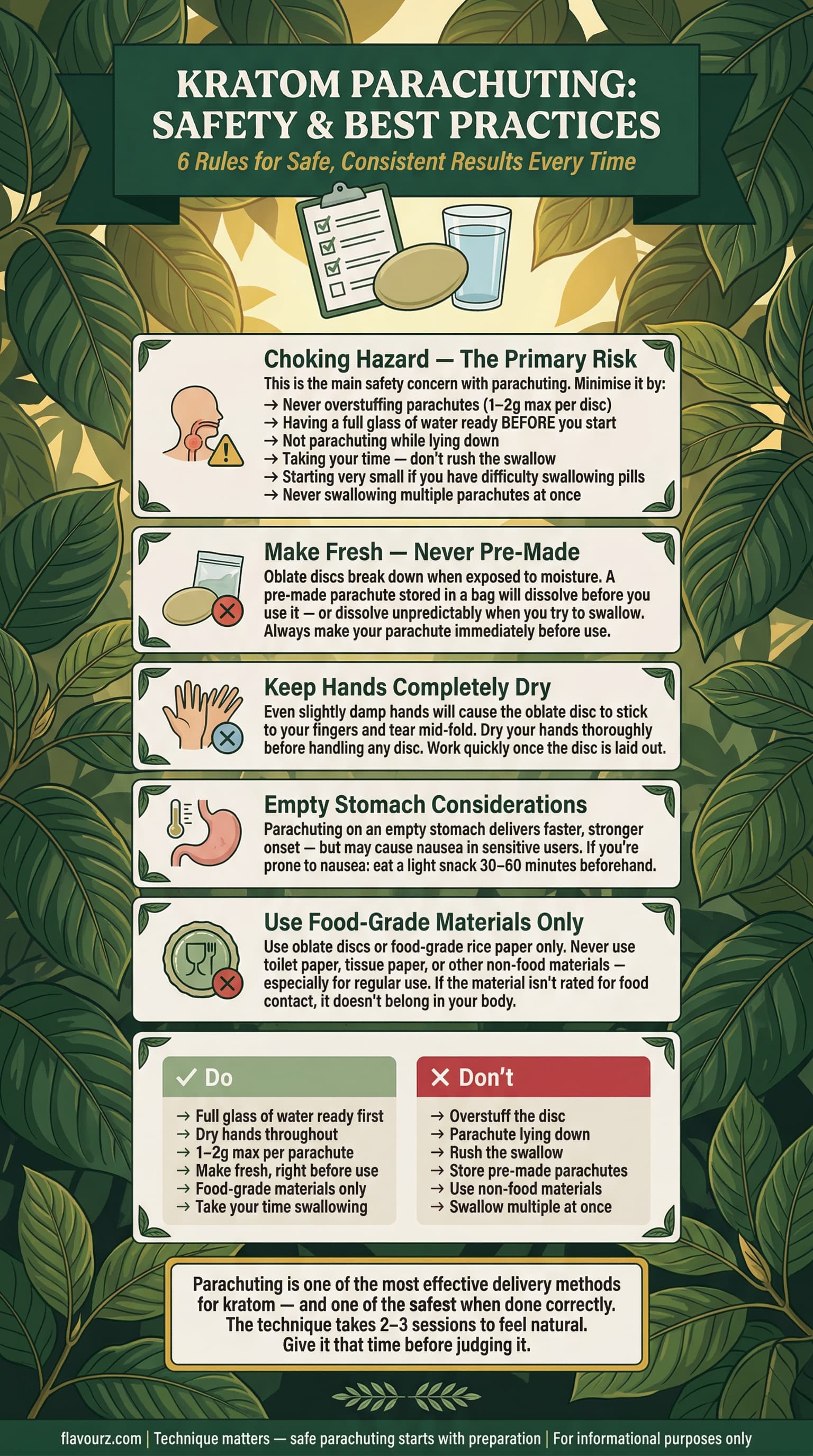 infographic for Safety Tips and Best Practices